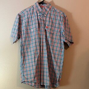 Cinch Men's Multicolor Plaid Button Down Shirt